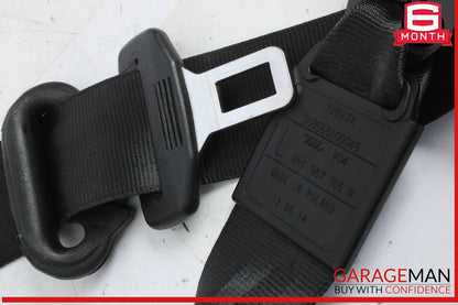 09-17 Audi SQ5 Q5 Front Left Driver Side Seat Belt Seatbelt Black 8R1857705N OEM