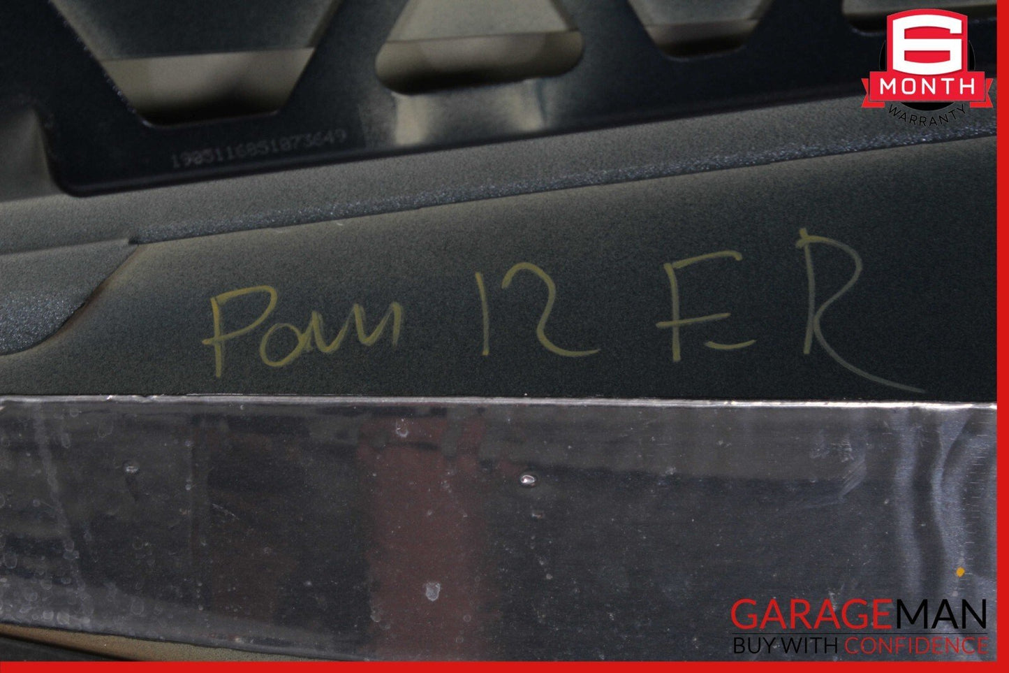 10-16 Porsche Panamera 970 Front Right Side Exterior Door Shell Panel Dark Blue