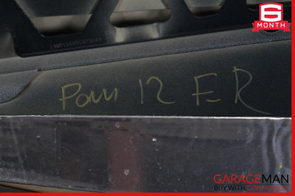 10-16 Porsche Panamera 970 Front Right Side Exterior Door Shell Panel Dark Blue