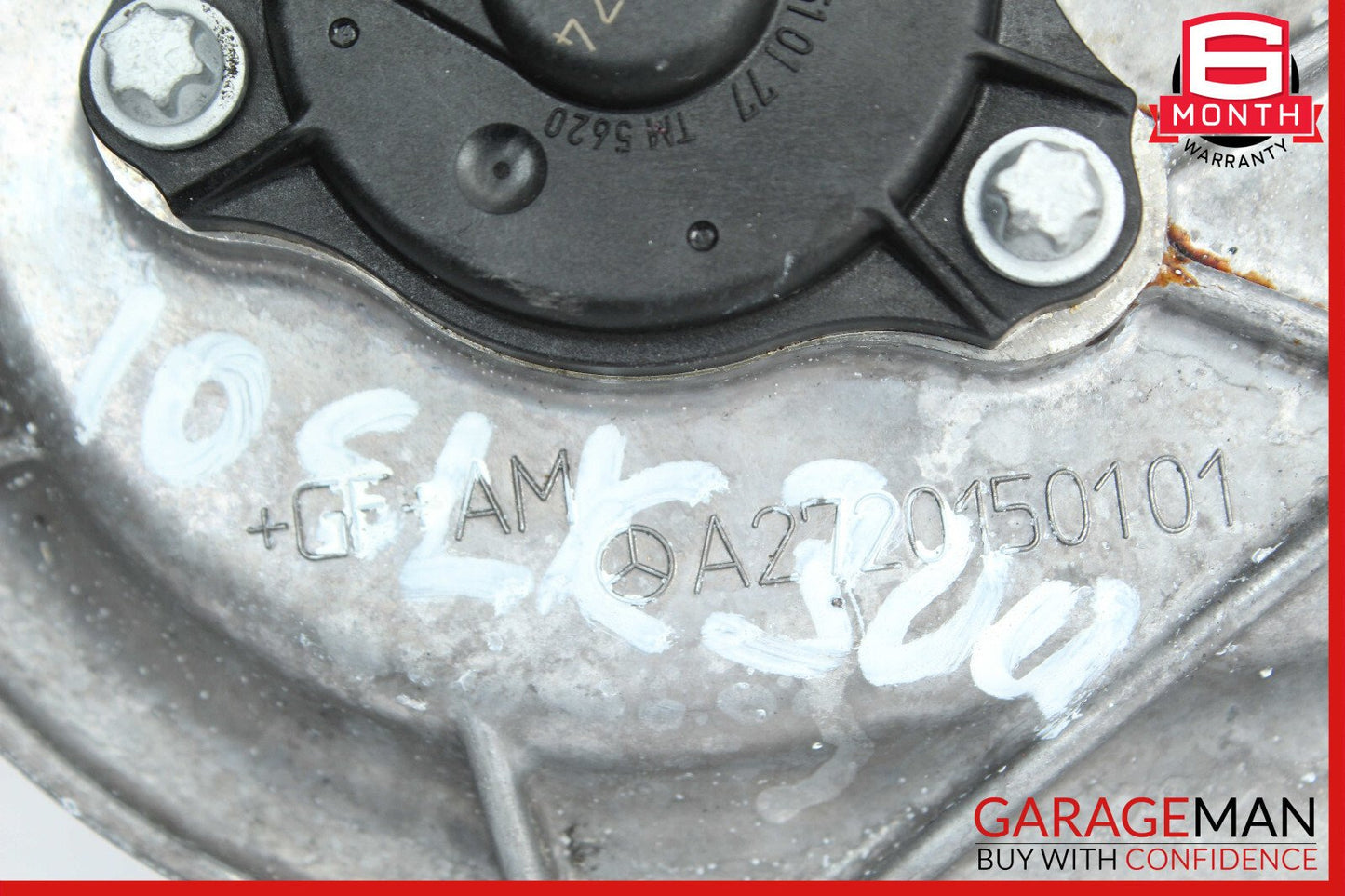 Mercedes R171 SLK300 C300 E350 Front Right Engine Timing Chain Cover Plate OEM