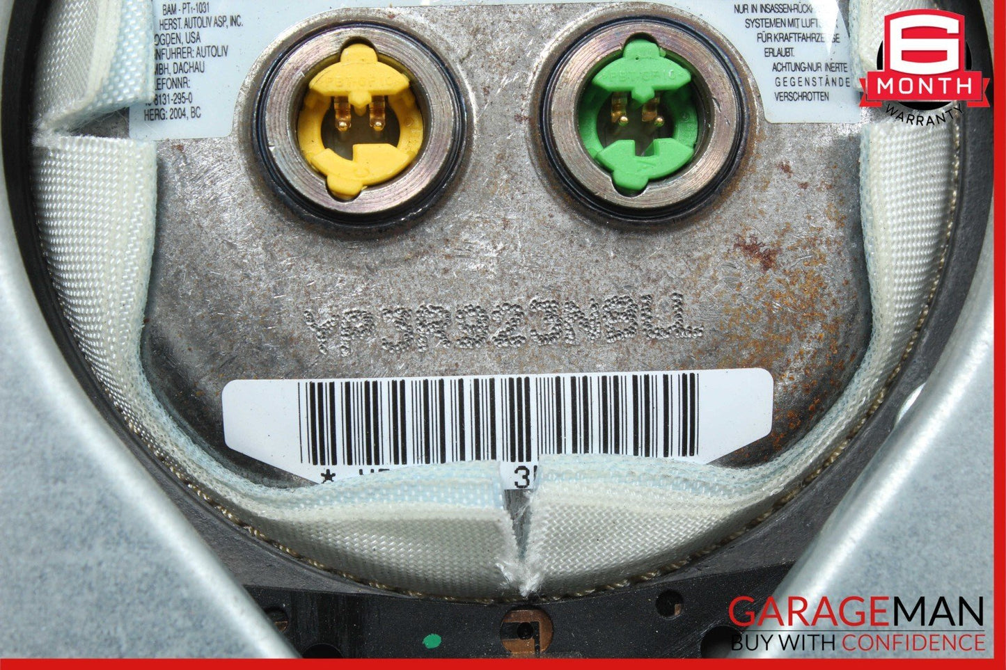 03-12 Mercedes CLK350 CLK550 E350 SL500 Steering Wheel Airbag Air Bag SRS Gray