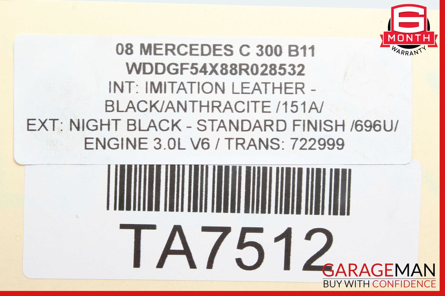 05-12 Mercedes W204 C300 CLS550 E350 SL550 CLK350 Lower Oil Pan 2720100128 OEM