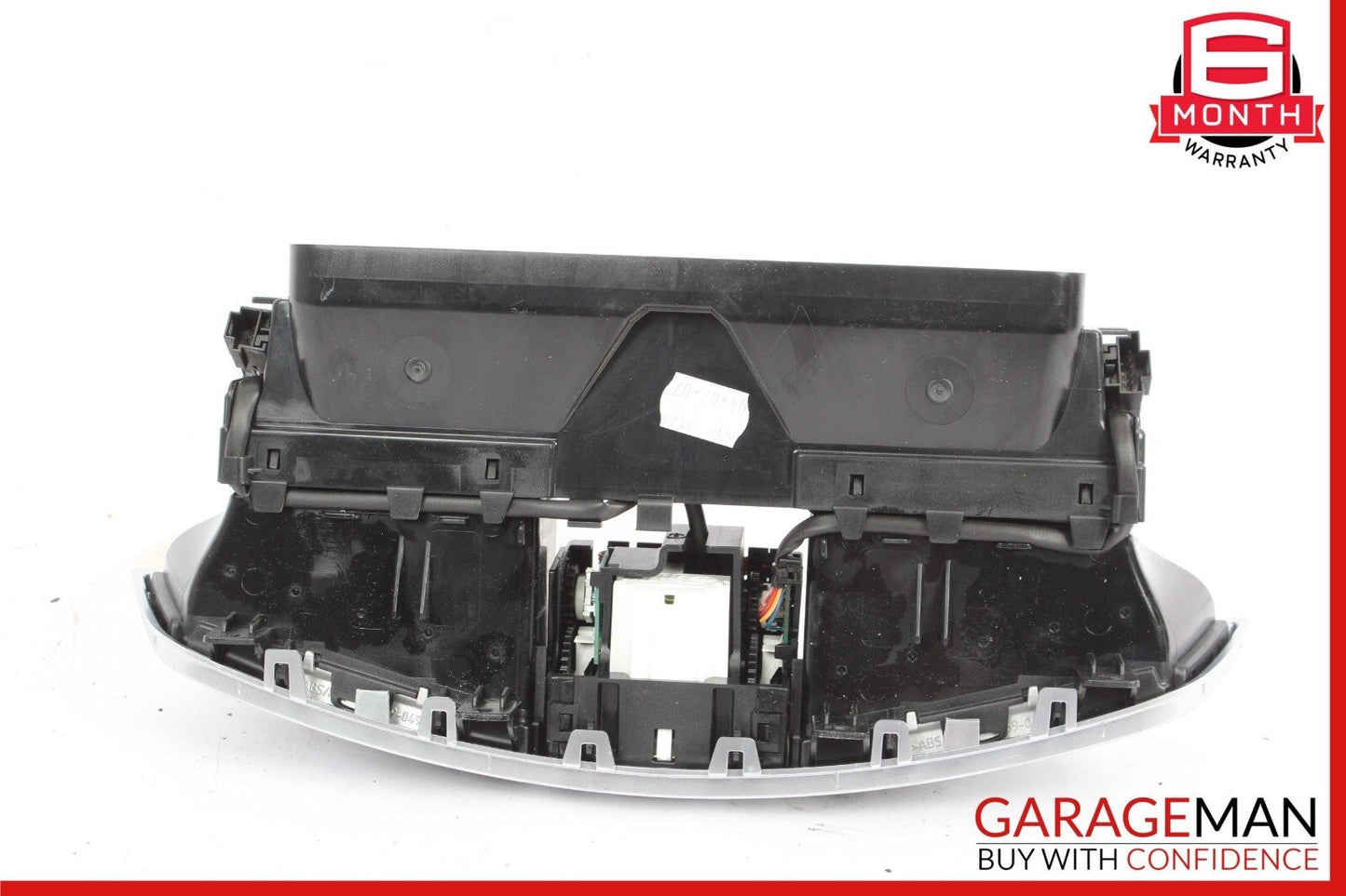 07-13 Mercedes W221 S550 S450 Center Dash A/C Air Vent Trim Clock 2218300954 OEM
