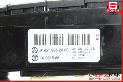 06-13 Mercedes W251 R350 R500 Center Dashboard Hazard ESP Control Switch OEM
