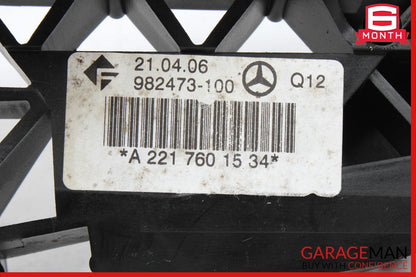 07-13 Mercedes W221 S550 S600 S63 AMG Rear Left Side Exterior Door Handle White