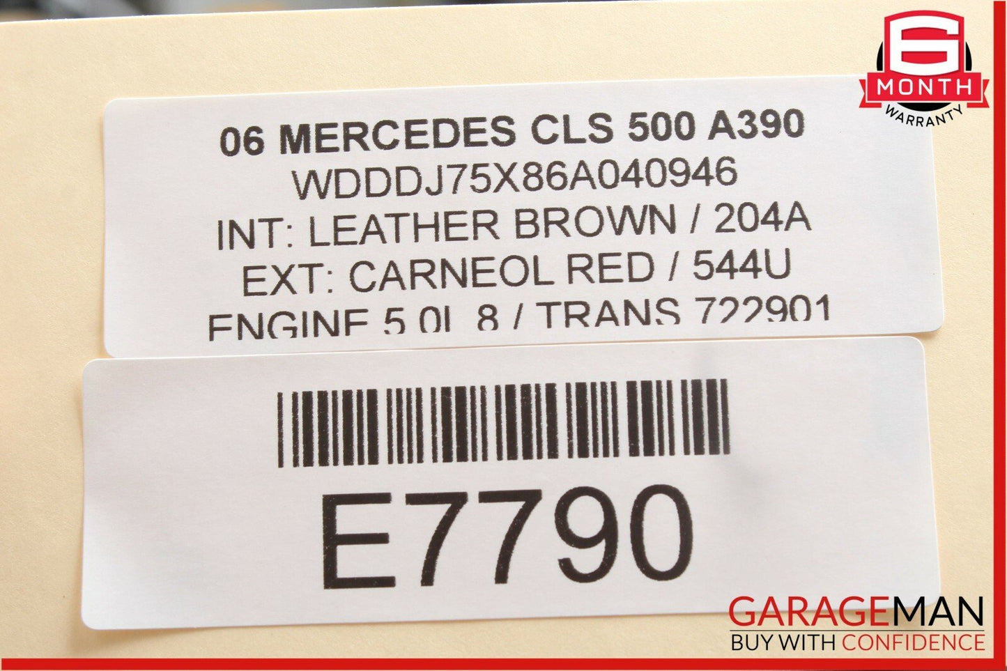 06-11 Mercedes W219 CLS500 CLS55 Front Right Passenger Door Control Module OEM