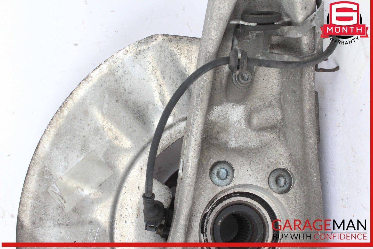11-18 Porsche Cayenne 958 Front Left Driver Side Spindle Knuckle Hub Bearing OEM
