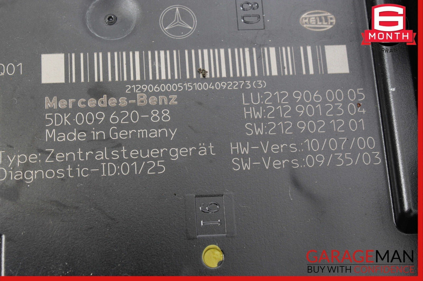 10-17 Mercedes W212 E350 E400 Rear SAM Fuse Box Module Relay Assembly OEM