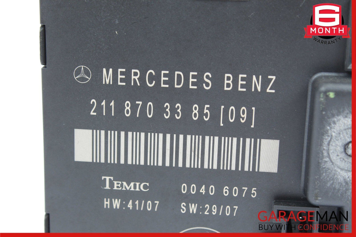 07-09 Mercedes W211 E320 E350 E550 Rear Left Door Control Module 2118703385 OEM