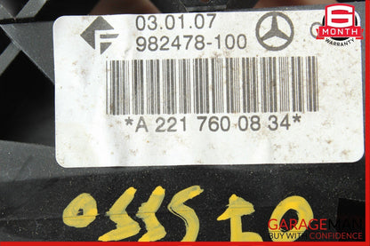 07-13 Mercedes W221 S400 S550 Rear Right Exterior Door Handle Keyless Go Grey