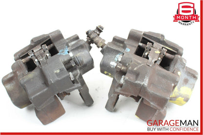 01-11 Mercedes C230 SLK300 Rear Left & Right Side Brake Caliper Calipers Set OEM