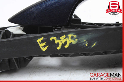 10-13 Mercedes W212 E350 E550 Front Left Exterior Door Handle Cavansite Blue