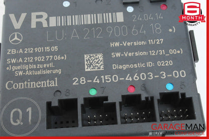 08-15 Mercedes W204 C250 C350 Front Right Side Door Control Module Unit OEM