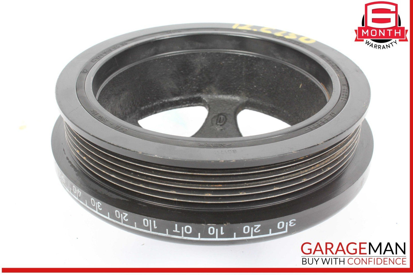 12-15 Mercedes W204 C250 SLK250 Engine Motor Crankshaft Harmonic Balancer Pulley
