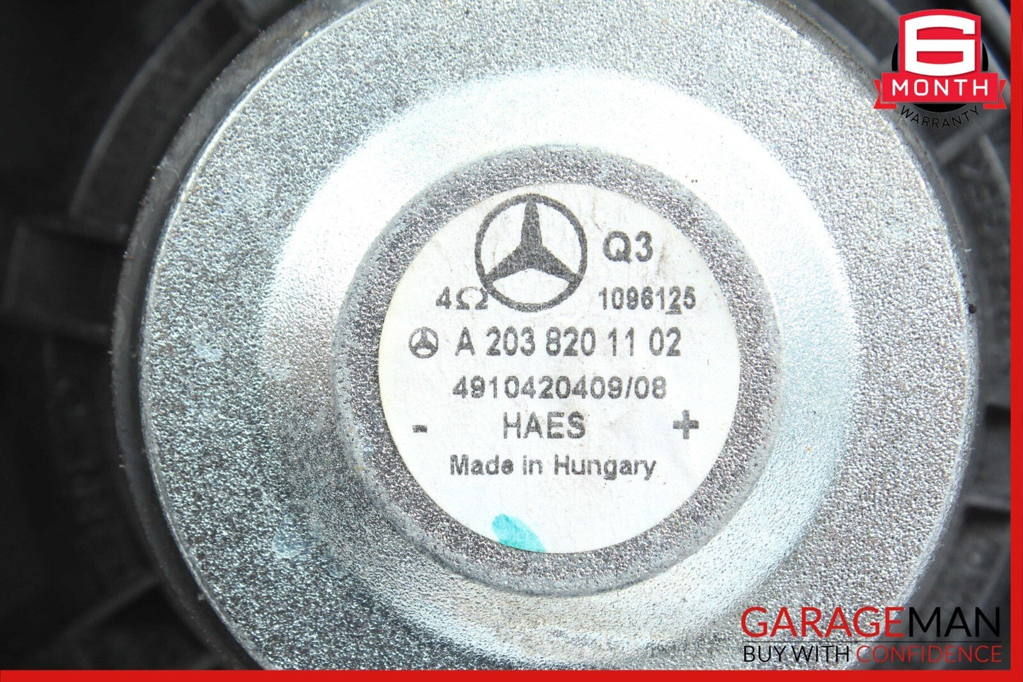 01-07 Mercedes W203 C230 C32 AMG Front Right & Left Side Door Audio Speaker Set