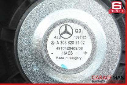 01-07 Mercedes W203 C230 C32 AMG Front Right & Left Side Door Audio Speaker Set