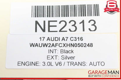 09-18 Audi A7 S4 A4 Rear Left Driver Side Upper Control Arm 8K0505323H OEM