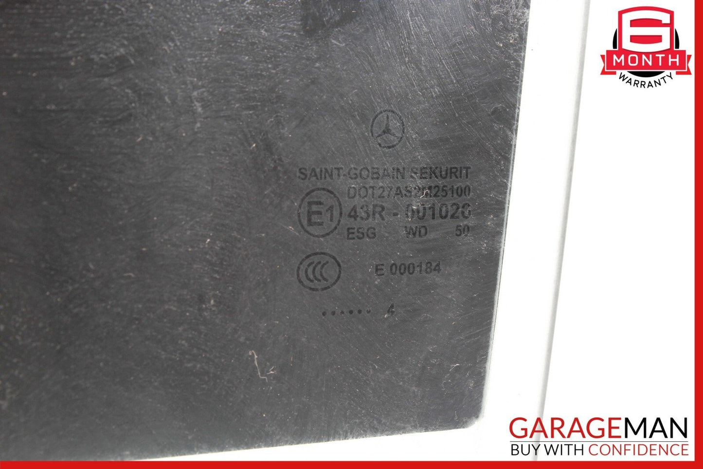 12-18 Mercedes W218 CLS500 CLS550 CLS63 Rear Left Side Door Window Glass OEM