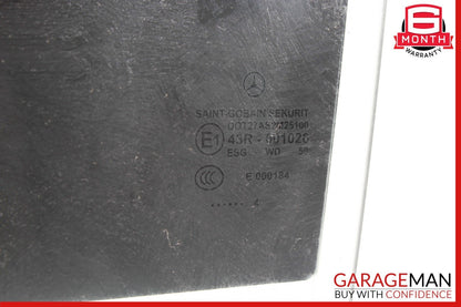 12-18 Mercedes W218 CLS500 CLS550 CLS63 Rear Left Side Door Window Glass OEM
