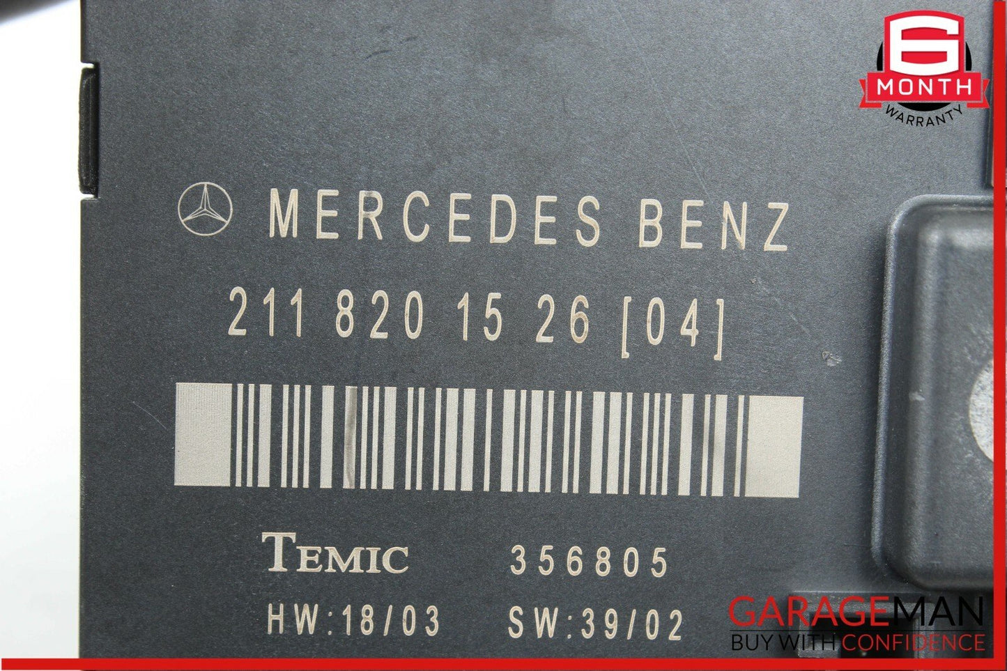 03-06 Mercedes W211 E350 E55 AMG Rear Left Driver Side Door Control Module OEM