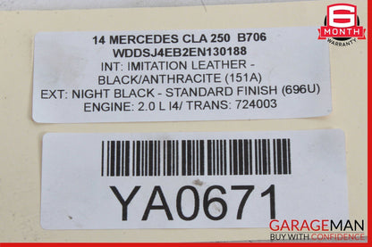 12-18 Mercedes W117 CLA250 Front Right Passenger Side Shock Strut OEM