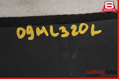 09-13 Mercedes W164 ML320 R350 Front Left Side Upper Seat Cushion Black OEM