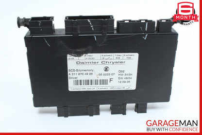 03-13 Mercedes X164 GL450 Front Left Driver Side Seat Control Module OEM