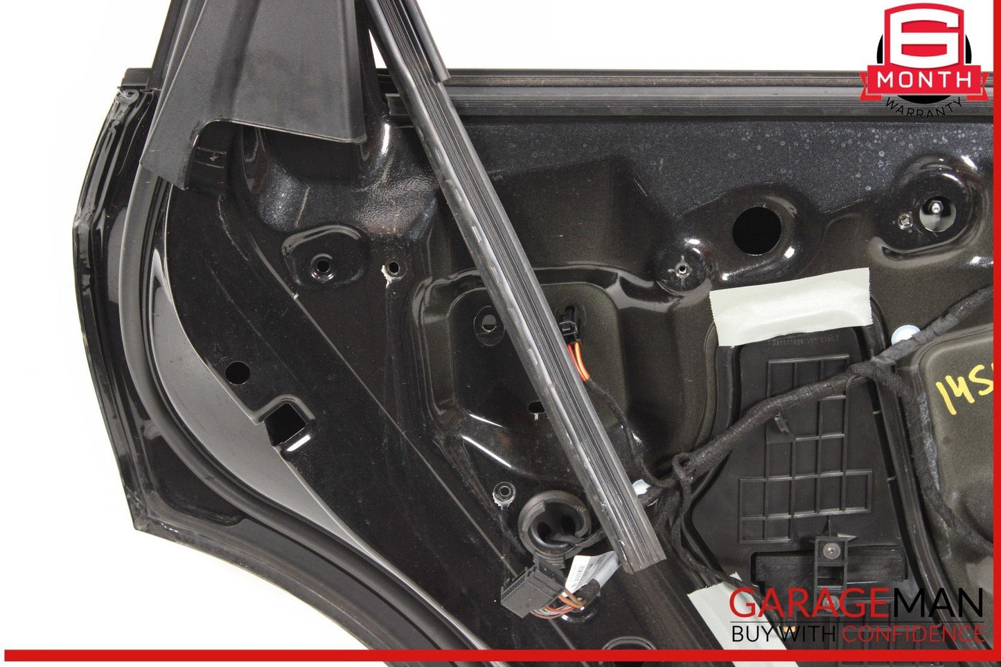 09-17 Audi SQ5 Q5 Rear Left Exterior Door Shell Frame Panel OEM
