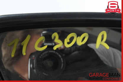 10-11 Mercedes W204 C300 4MATIC Front Right Side Mirror Door Rear View OEM