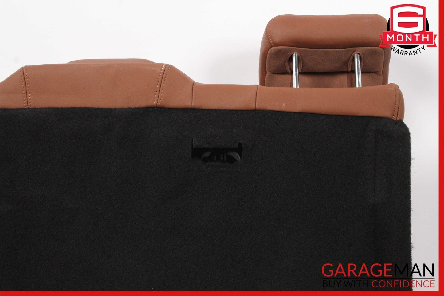 14-17 Maserati Ghibli M157 Rear Left Top Upper Seat Cushion Cover Assy Brown OEM