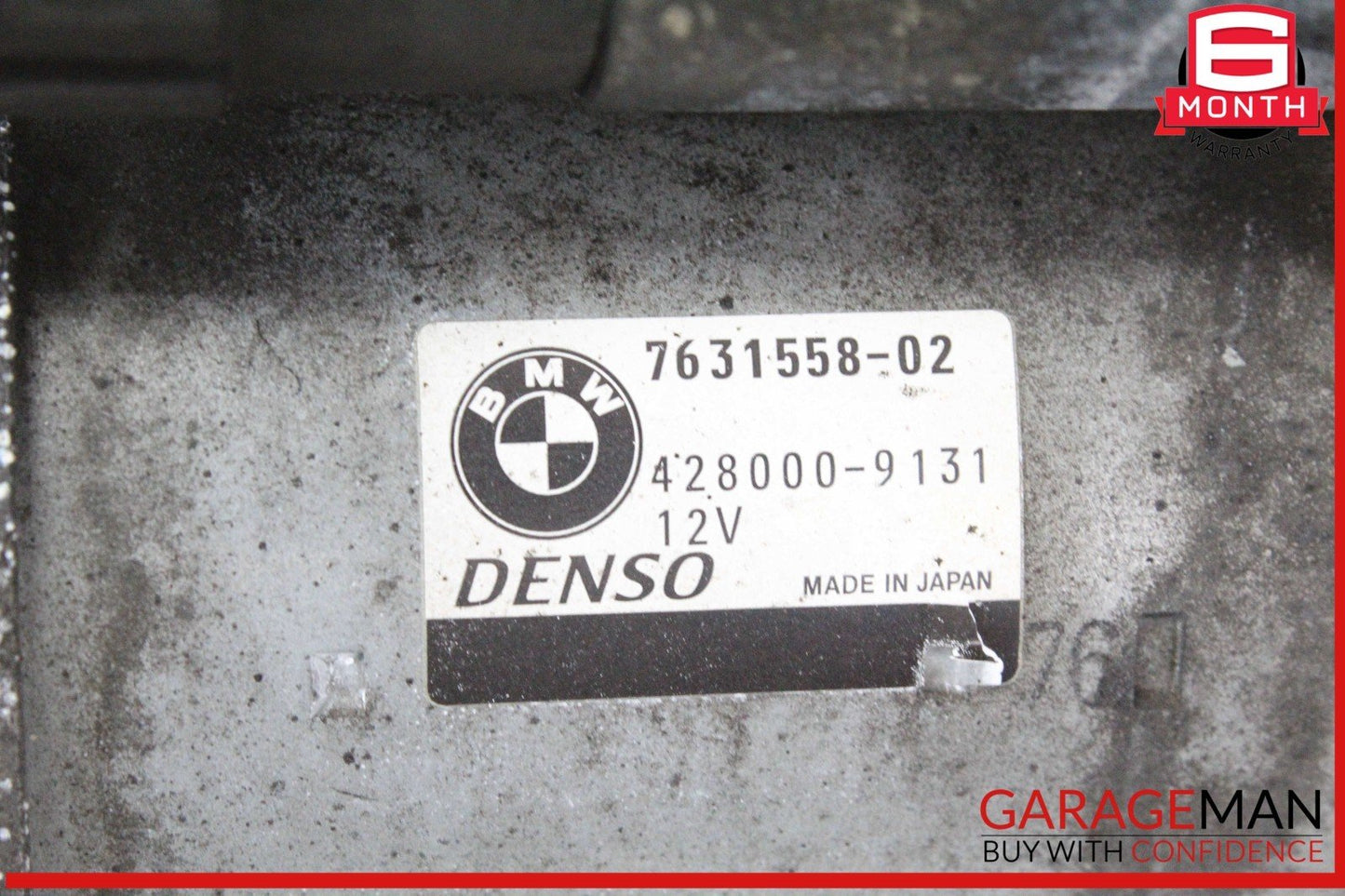 15-20 BMW M3 M4 Engine Starter Motor Denso 7631558 OEM