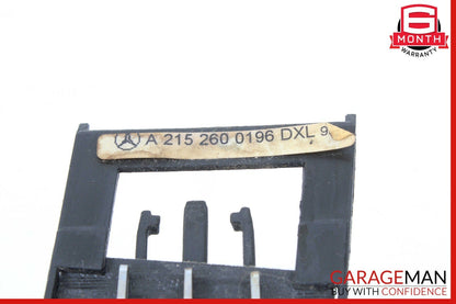 00-06 Mercedes W215 CL500 CL600 Center Console Shifter Bezel Trim 2152600196 OEM