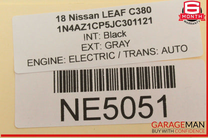 13-20 Nissan Leaf Rear Right Passenger Side Seat Belt Seatbelt Retractor OEM