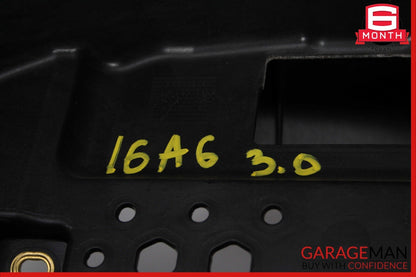 12-18 Audi A6 Front Dash Dashboard Instrument Panel Cover Trim Assembly Black