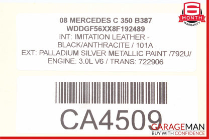 08-14 Mercedes W204 C300 C350 Front Left Driver Side Lower Control Arm OEM