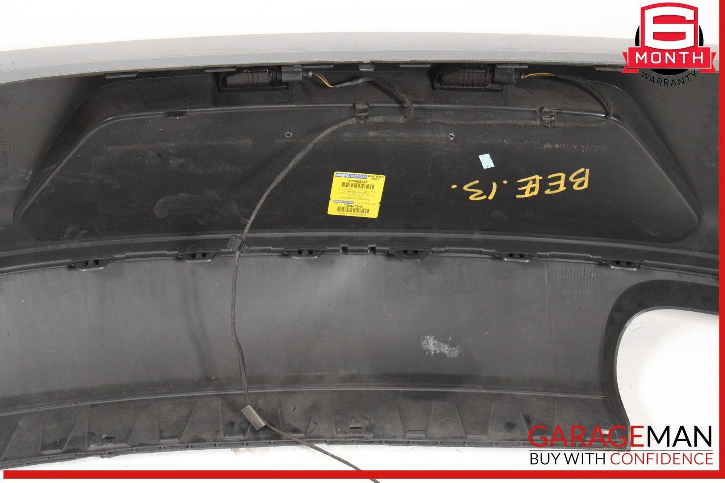 12-19 Volkswagen Beetle Rear Bumper Cover Assembly Gray OEM