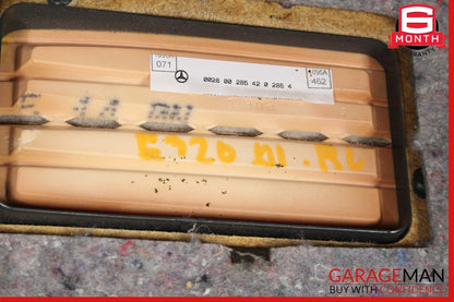 96-03 Mercedes W210 E320 Rear Left Side Interior Door Trim Panel Leather Java