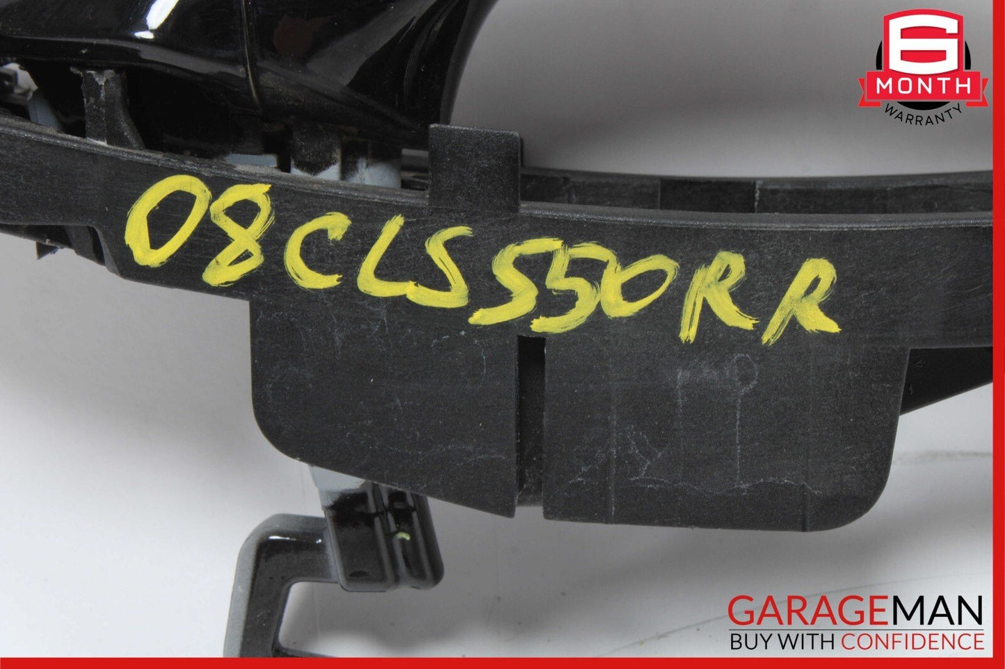 06-11 Mercedes W219 CLS550 CLS55 AMG Rear Right Side Exterior Door Handle Black