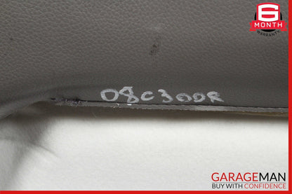 08-14 Mercedes W204 C300 Sedan Front Right Side Top Upper Seat Cushion Grey