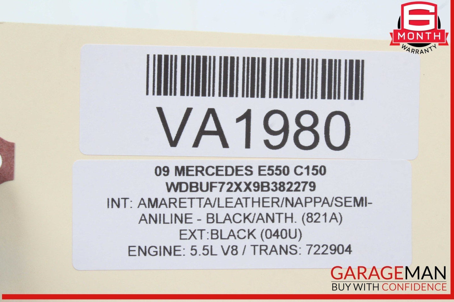 03-11 Mercedes W211 E550 SL500 Front Right Side Lower Wishbone Control Arm