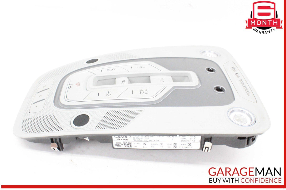 2017-2019 Audi Q7 Overhead Dome Light Lamp 4M0947135CP Genuine