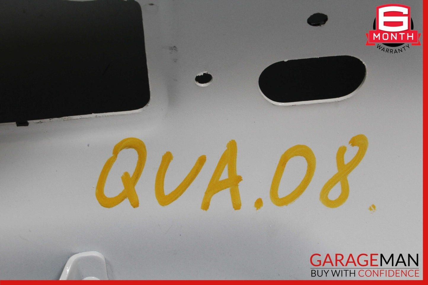 03-13 Maserati Quattroporte M139 Rear Trunk Lid Deck Shell Panel White OEM
