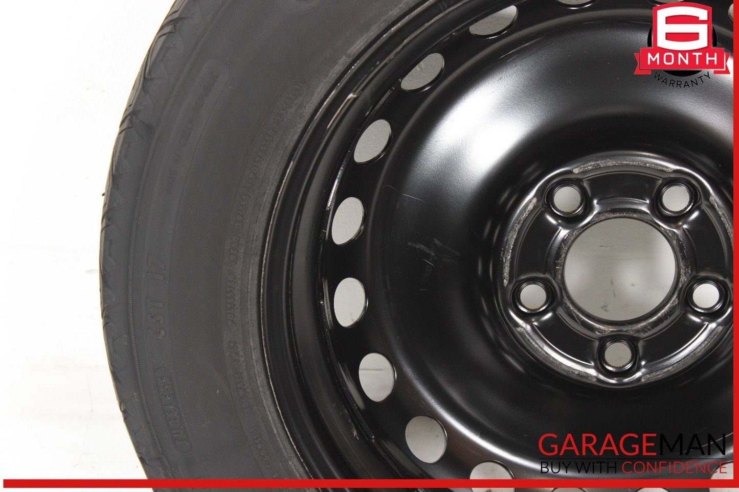 08-14 Mercedes W204 C250 C300 Emergency Spare Tire Donut Wheel Rim 125 90 16"