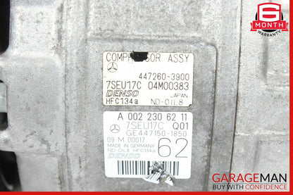 07-11 Mercedes W216 CL550 A/C AC Air Conditioning Compressor Pump 0022306211 OEM