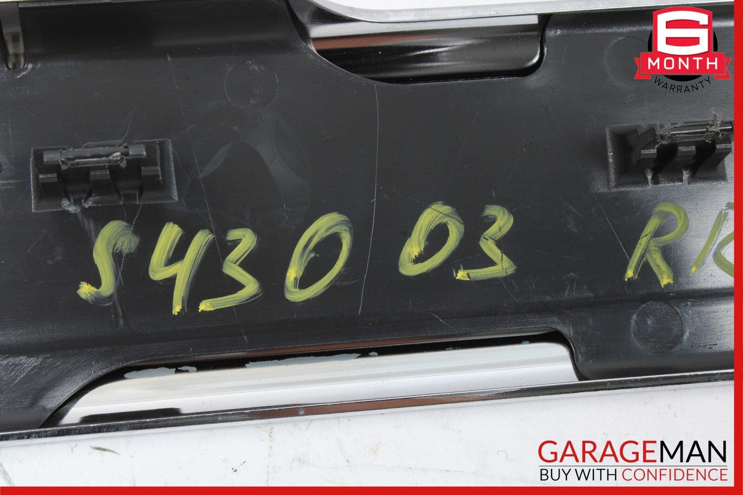 00-06 Mercedes W220 S430 S55 AMG Rear Right Side Door Step Sill Scuff Plate OEM
