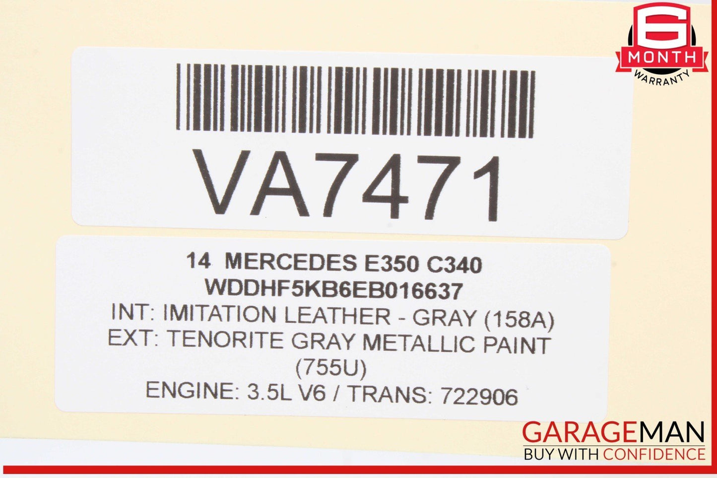 14-18 Mercedes W212 E350 ABS Anti Lock Pump Brake Module 2124310848 OEM