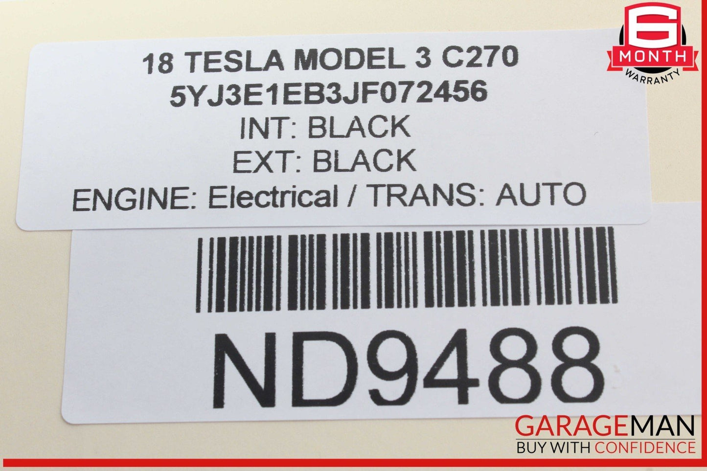 17-23 Tesla Model 3 Steering Wheel Control Module Unit 110155600B OEM