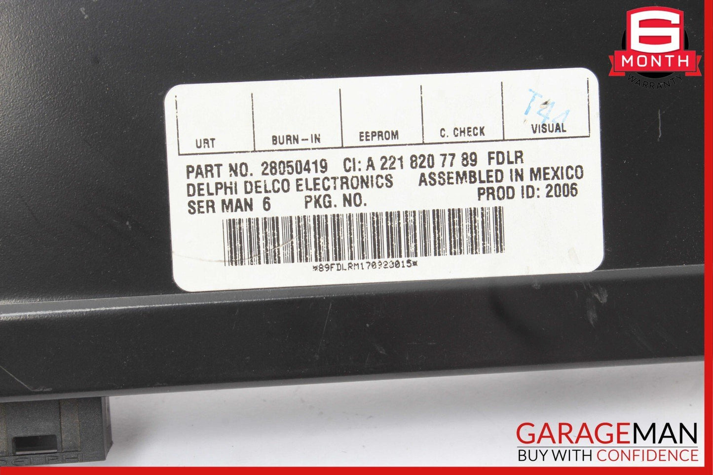 07-14 Mercedes CL550 S350 S550 SLK350 Sirius Satellite Radio Module Receiver