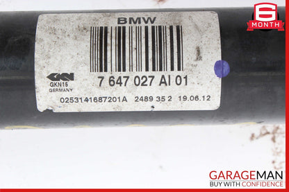 11-16 BMW 550i Rear Left Driver Side CV Axle Shaft OEM