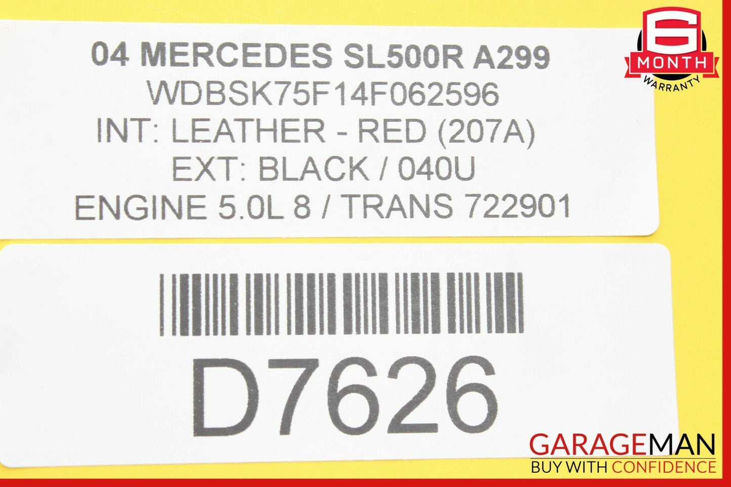 03-06 Mercedes R230 SL500 SL600 Parktronic Park Assist Control Module OEM
